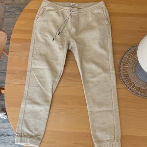 Taylor Stitch Apres Pant Large Natural Shashiko NWOT. Never worn. Washed Once